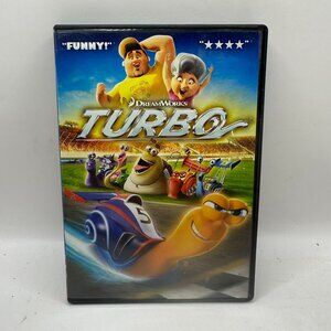 Turbo DVD Movie Rated PG NTSC Dreamworks Widescreen Animation